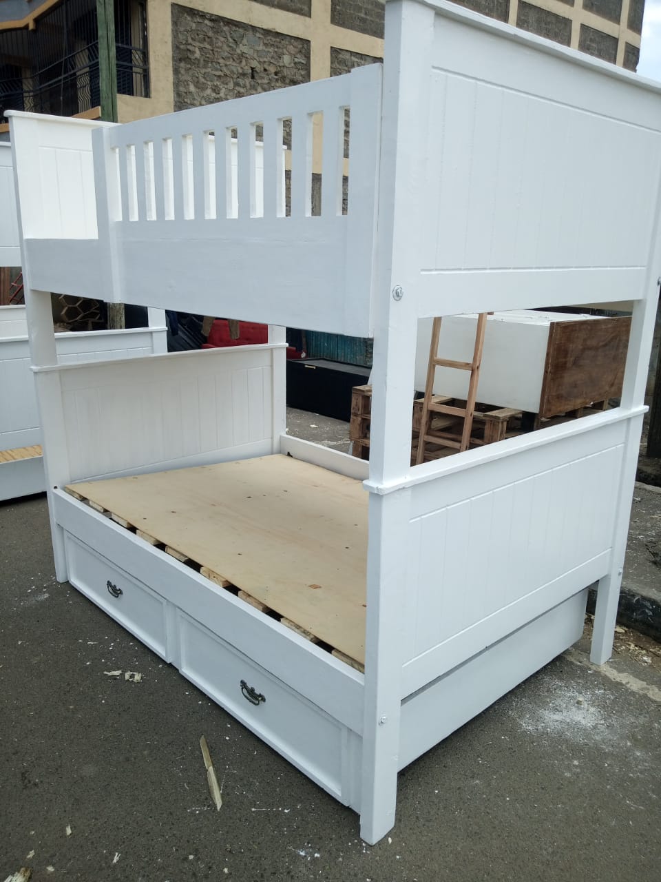 Bunk Bed with Safety Rails